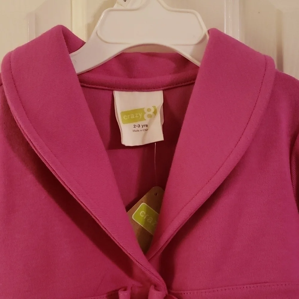 Crazy 8 Pink Jacket NWT